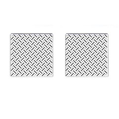 Geometric Pattern Cufflinks (square)