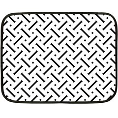 Geometric Pattern Fleece Blanket (mini)