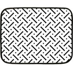 Geometric Pattern Fleece Blanket (Mini) 35 x27  Blanket