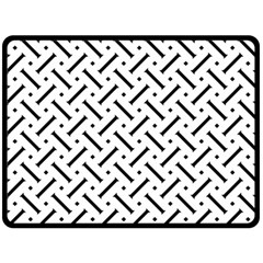 Geometric Pattern Fleece Blanket (large) 