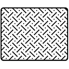 Geometric Pattern Fleece Blanket (medium) 