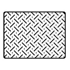 Geometric Pattern Double Sided Fleece Blanket (small) 