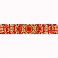 Gold And Red Mandala Small Bar Mats