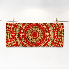 Gold And Red Mandala Cosmetic Storage Cases