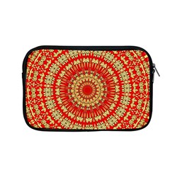 Gold And Red Mandala Apple Macbook Pro 13  Zipper Case