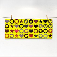 Heart Circle Star Seamless Pattern Cosmetic Storage Cases