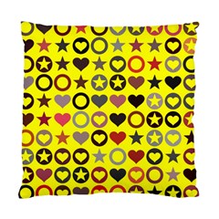 Heart Circle Star Seamless Pattern Standard Cushion Case (one Side)