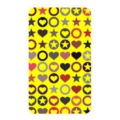 Heart Circle Star Seamless Pattern Memory Card Reader