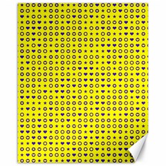 Heart Circle Star Seamless Pattern Canvas 16  X 20   by Amaryn4rt