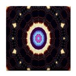 Mandala Art Design Pattern Ornament Flower Floral Tile Coasters Front