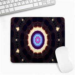 Mandala Art Design Pattern Ornament Flower Floral Large Mousepads