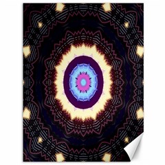 Mandala Art Design Pattern Ornament Flower Floral Canvas 36  X 48   by Amaryn4rt