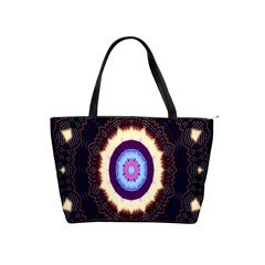 Mandala Art Design Pattern Ornament Flower Floral Shoulder Handbags by Amaryn4rt