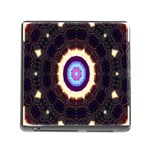 Mandala Art Design Pattern Ornament Flower Floral Memory Card Reader (Square) Front