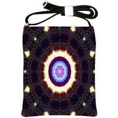 Mandala Art Design Pattern Ornament Flower Floral Shoulder Sling Bags by Amaryn4rt