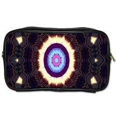 Mandala Art Design Pattern Ornament Flower Floral Toiletries Bags