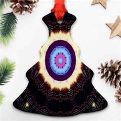 Mandala Art Design Pattern Ornament Flower Floral Ornament (christmas Tree) 