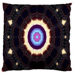 Mandala Art Design Pattern Ornament Flower Floral Large Cushion Case (one Side) by Amaryn4rt