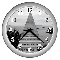 Steps To Success Follow Wall Clocks (silver)  by FrontlineS