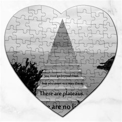 Steps To Success Follow Jigsaw Puzzle (heart)