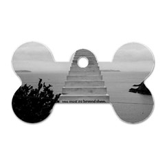 Steps To Success Follow Dog Tag Bone (one Side) by FrontlineS