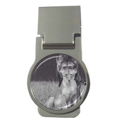 King And Queen Of The Jungle Design  Money Clips (round) 