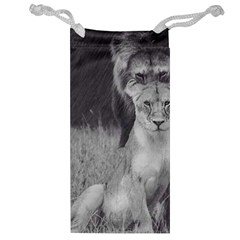 King And Queen Of The Jungle Design  Jewelry Bag