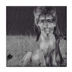 King And Queen Of The Jungle Design  Face Towel