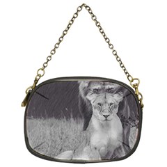 King And Queen Of The Jungle Design  Chain Purses (two Sides) 