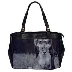 King And Queen Of The Jungle Design  Office Handbags