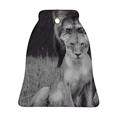 King And Queen Of The Jungle Design  Bell Ornament (two Sides)