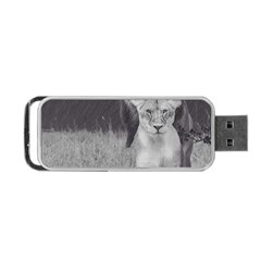 King And Queen Of The Jungle Design  Portable Usb Flash (one Side)