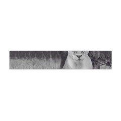 King And Queen Of The Jungle Design  Flano Scarf (mini) by FrontlineS