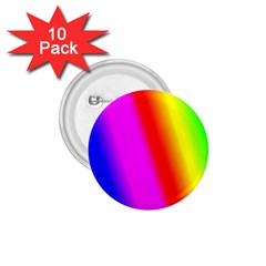 Multi Color Rainbow Background 1 75  Buttons (10 Pack)