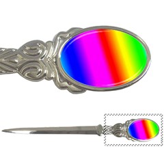 Multi Color Rainbow Background Letter Openers