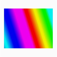 Multi Color Rainbow Background Small Glasses Cloth (2-side)