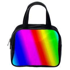 Multi Color Rainbow Background Classic Handbags (one Side) by Amaryn4rt