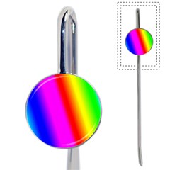 Multi Color Rainbow Background Book Mark