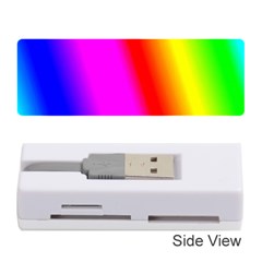 Multi Color Rainbow Background Memory Card Reader (stick) 