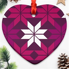 Pattern Background Texture Aztec Ornament (heart)