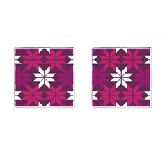 Pattern Background Texture Aztec Cufflinks (square)