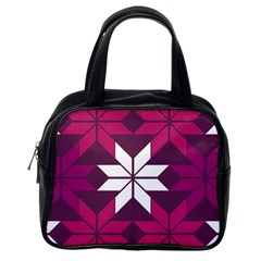 Pattern Background Texture Aztec Classic Handbags (one Side)