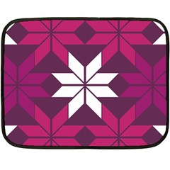 Pattern Background Texture Aztec Fleece Blanket (mini)