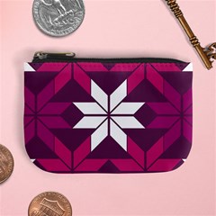 Pattern Background Texture Aztec Mini Coin Purses