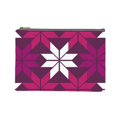 Pattern Background Texture Aztec Cosmetic Bag (large) 