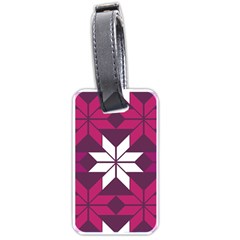 Pattern Background Texture Aztec Luggage Tags (one Side)  by Amaryn4rt