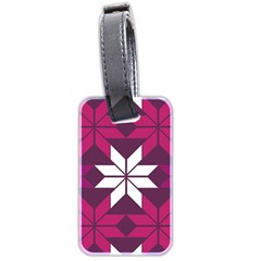 Pattern Background Texture Aztec Luggage Tags (two Sides) by Amaryn4rt