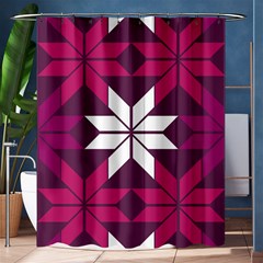 Pattern Background Texture Aztec Shower Curtain 60  X 72  (medium) 