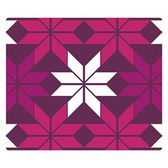 Pattern Background Texture Aztec Double Sided Flano Blanket (small) 