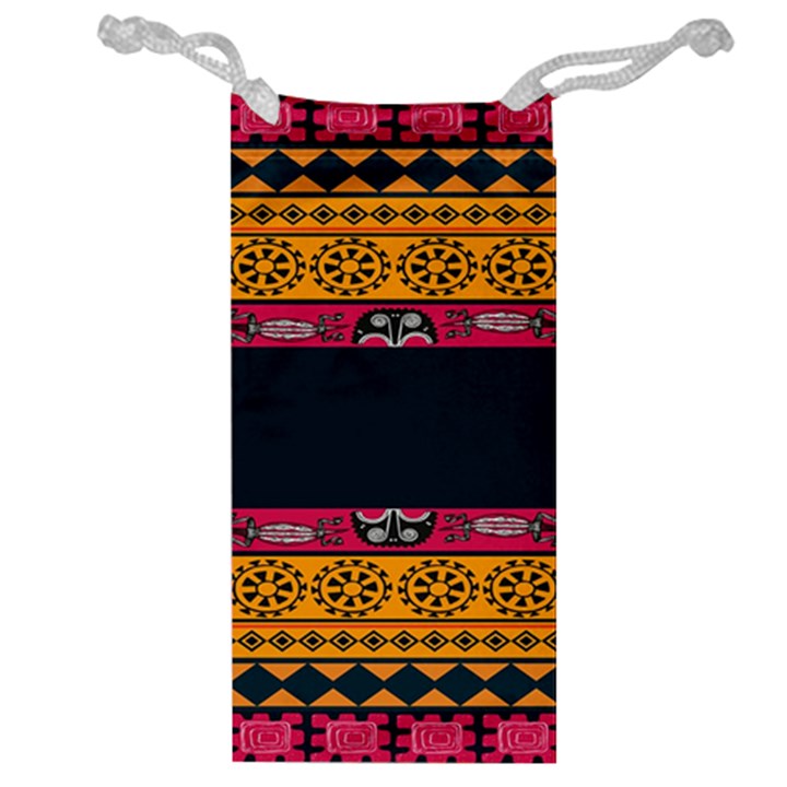 Pattern Ornaments Africa Safari Summer Graphic Jewelry Bag